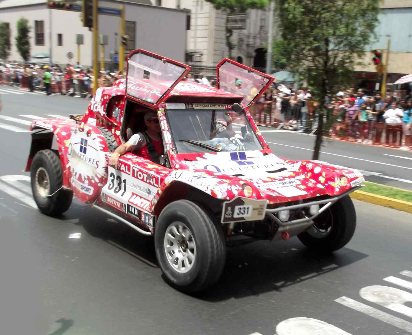 Thierry Magnalde Frankreich Rallye Dakar